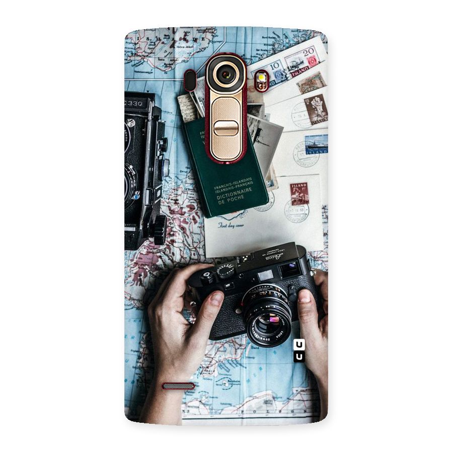 Camera and Postcards Back Case for LG G4