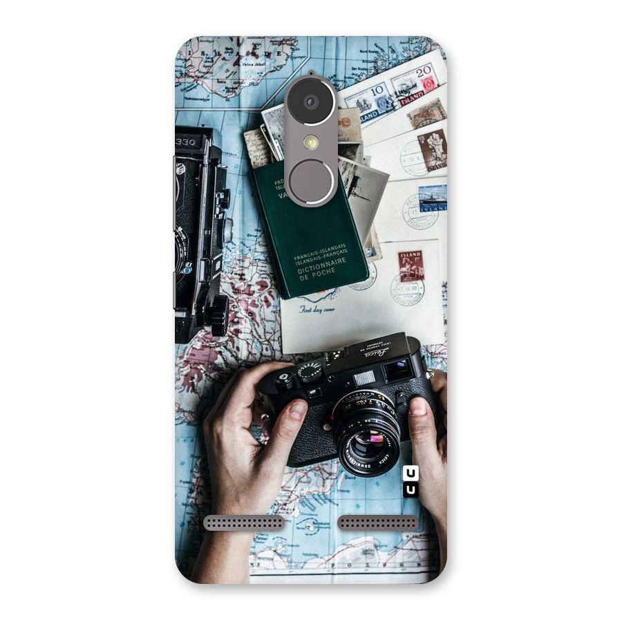 Camera and Postcards Back Case for Lenovo K6 Power