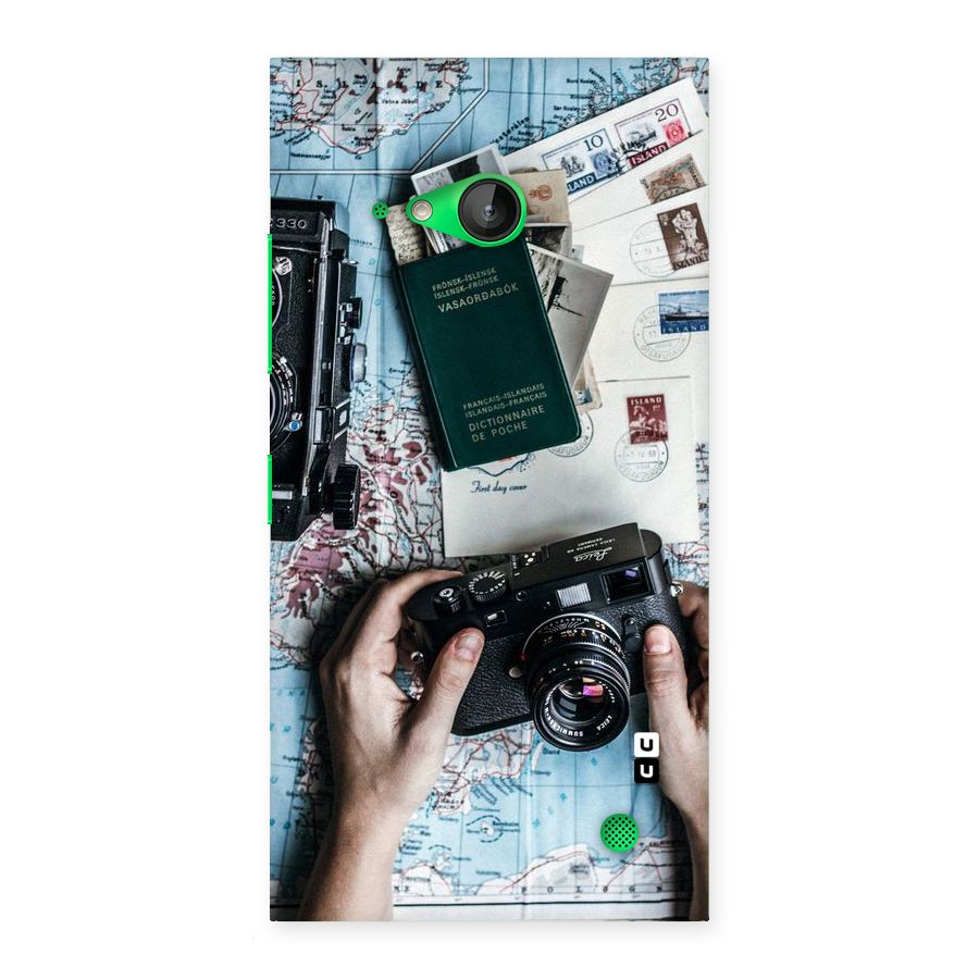 Camera and Postcards Back Case for Lumia 730