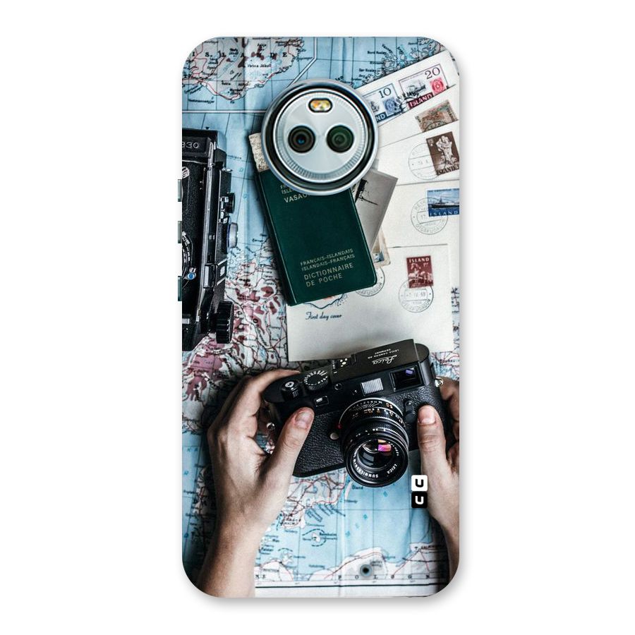 Camera and Postcards Back Case for Moto X4