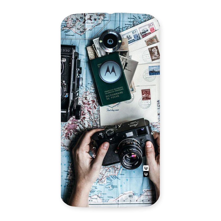 Camera and Postcards Back Case for Moto X 2nd Gen