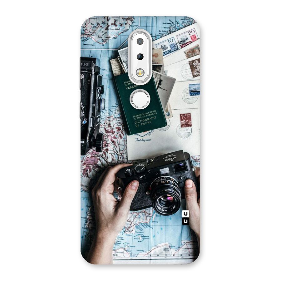 Camera and Postcards Back Case for Nokia 6.1 Plus