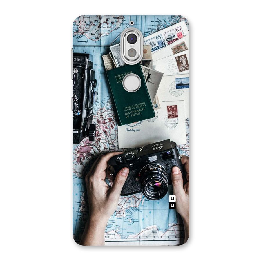 Camera and Postcards Back Case for Nokia 7