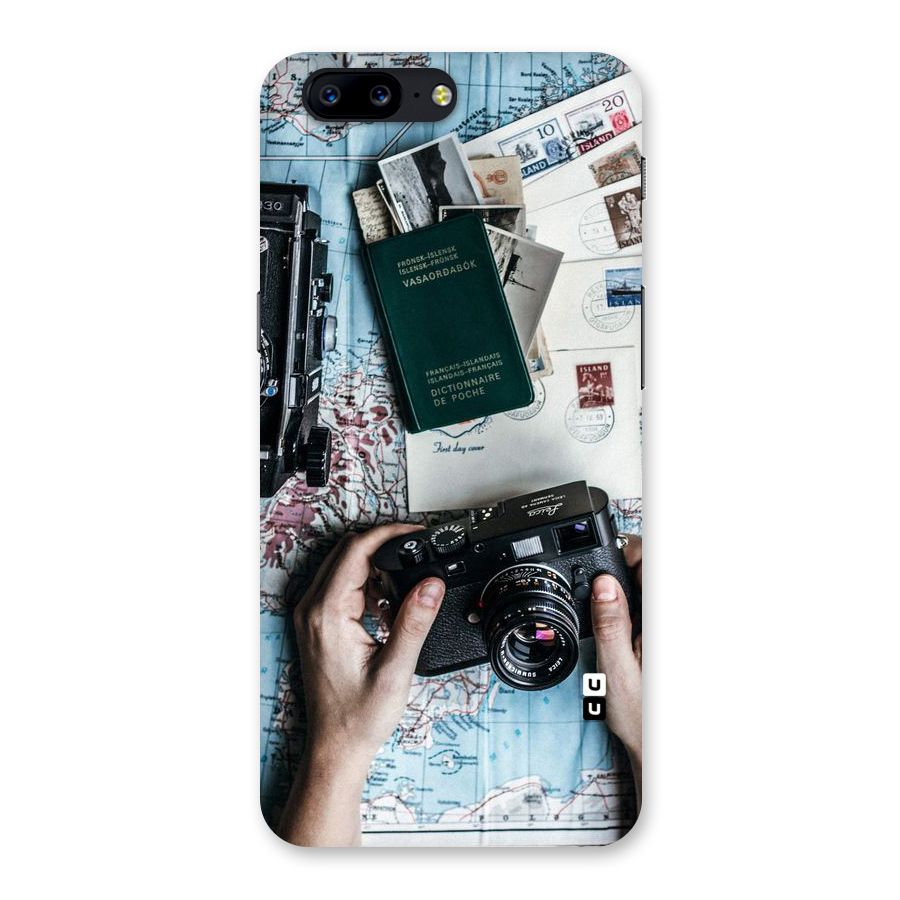 Camera and Postcards Back Case for OnePlus 5