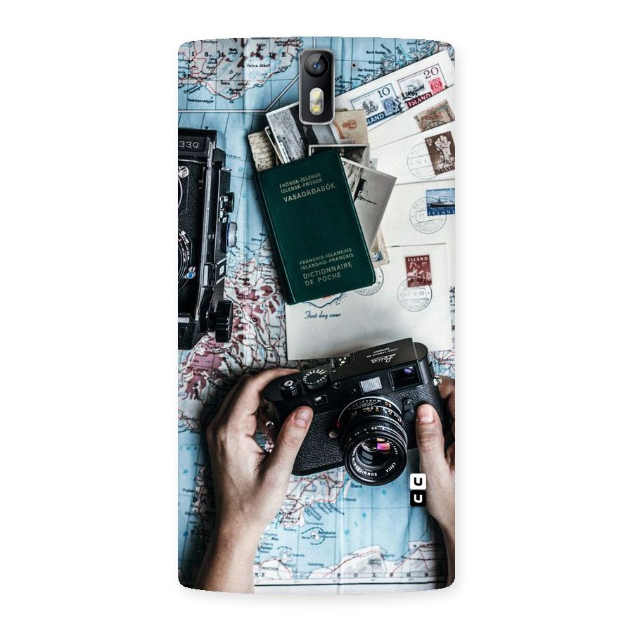 Camera and Postcards Back Case for One Plus One