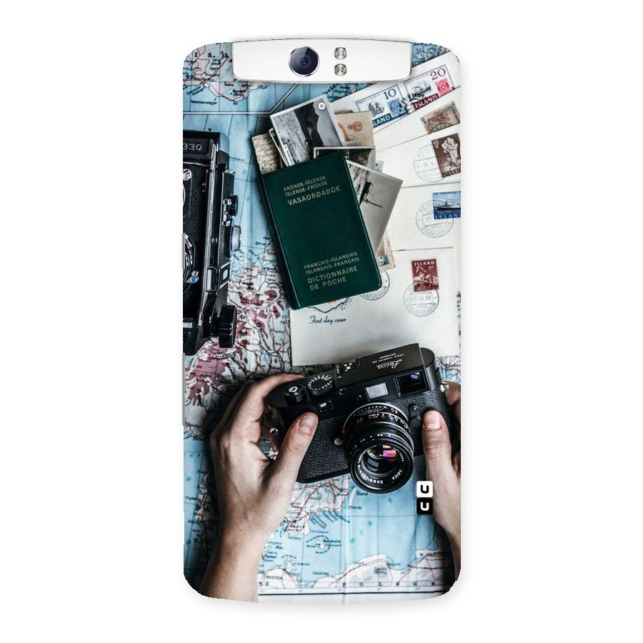 Camera and Postcards Back Case for Oppo N1