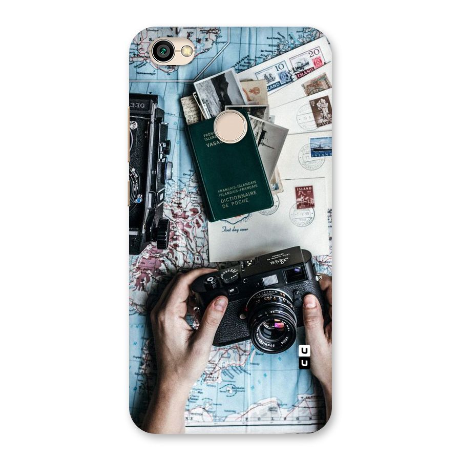 Camera and Postcards Back Case for Redmi Y1 2017