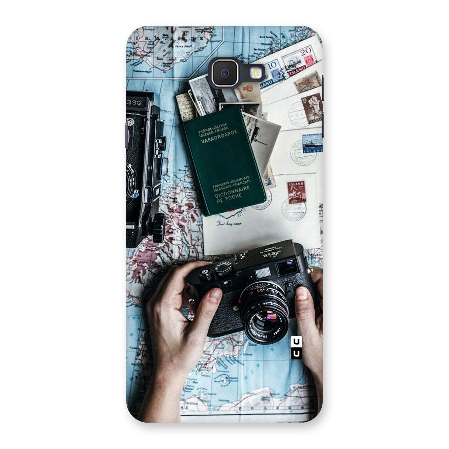 Camera and Postcards Back Case for Samsung Galaxy J7 Prime