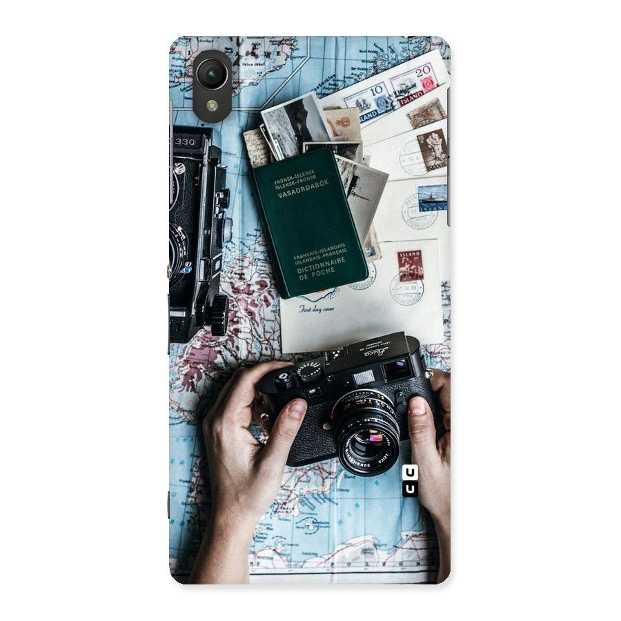 Camera and Postcards Back Case for Sony Xperia Z2
