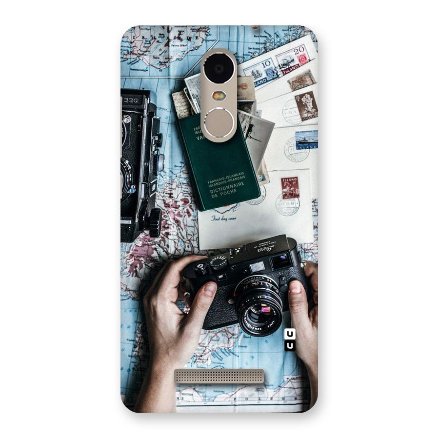 Camera and Postcards Back Case for Xiaomi Redmi Note 3