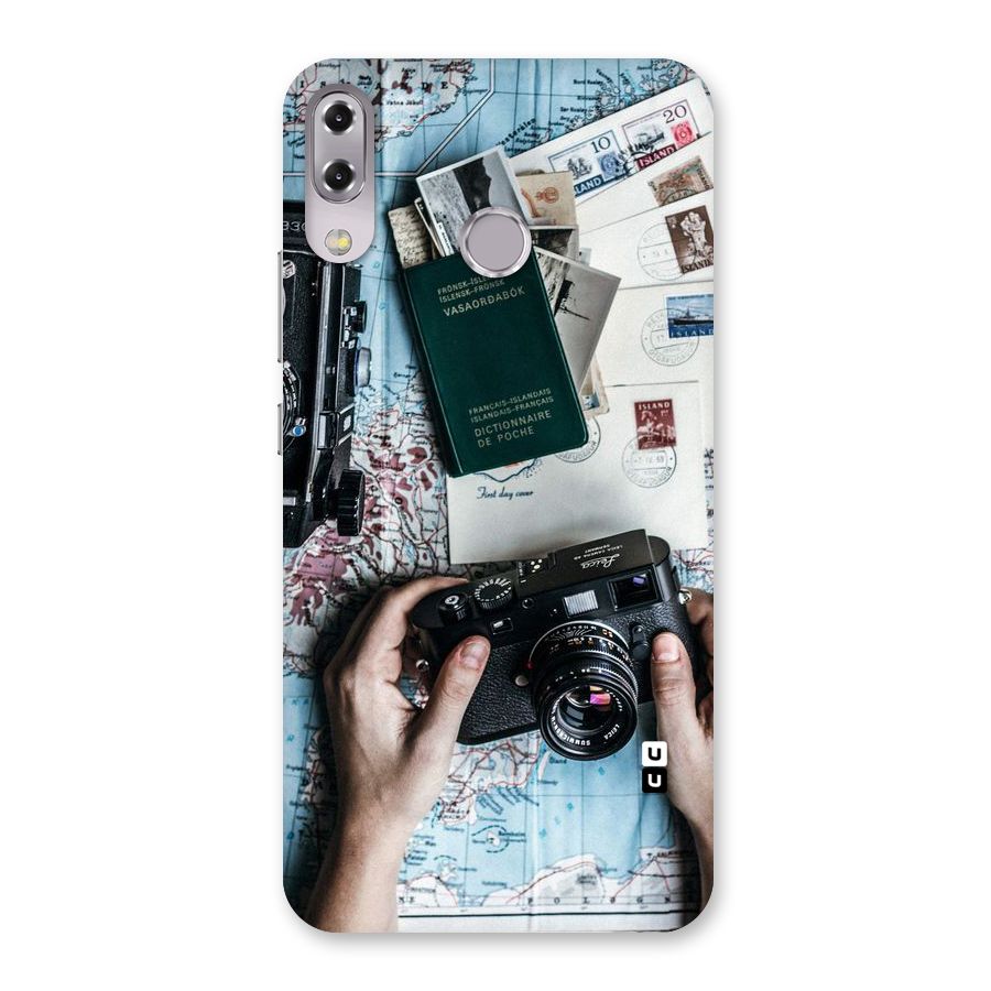 Camera and Postcards Back Case for Zenfone 5Z