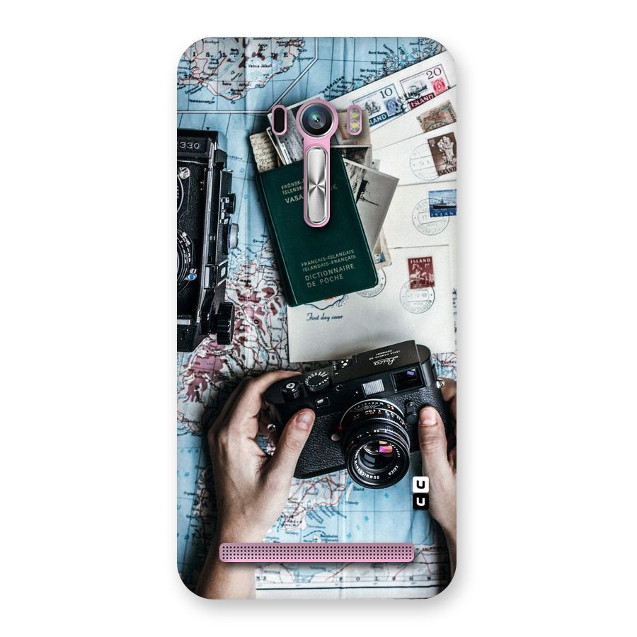 Camera and Postcards Back Case for Zenfone Selfie