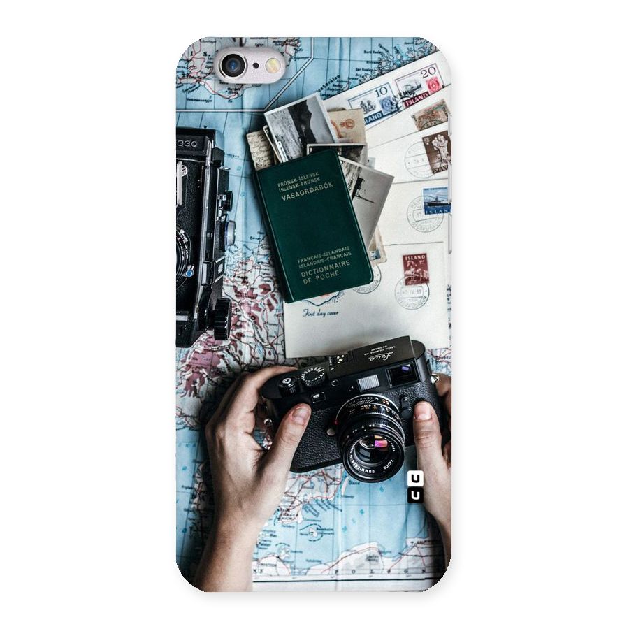 Camera and Postcards Back Case for iPhone 6 6S