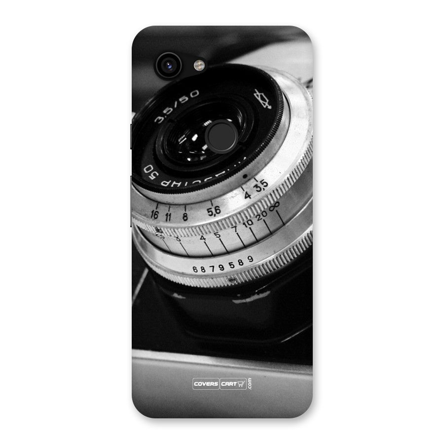 Camera Lens Back Case for Google Pixel 3a