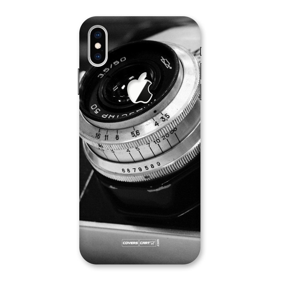 Camera Lens Back Case for iPhone XS Max Apple Cut