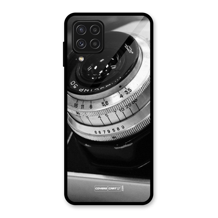 Camera Lens Glass Back Case for Galaxy A22 4G