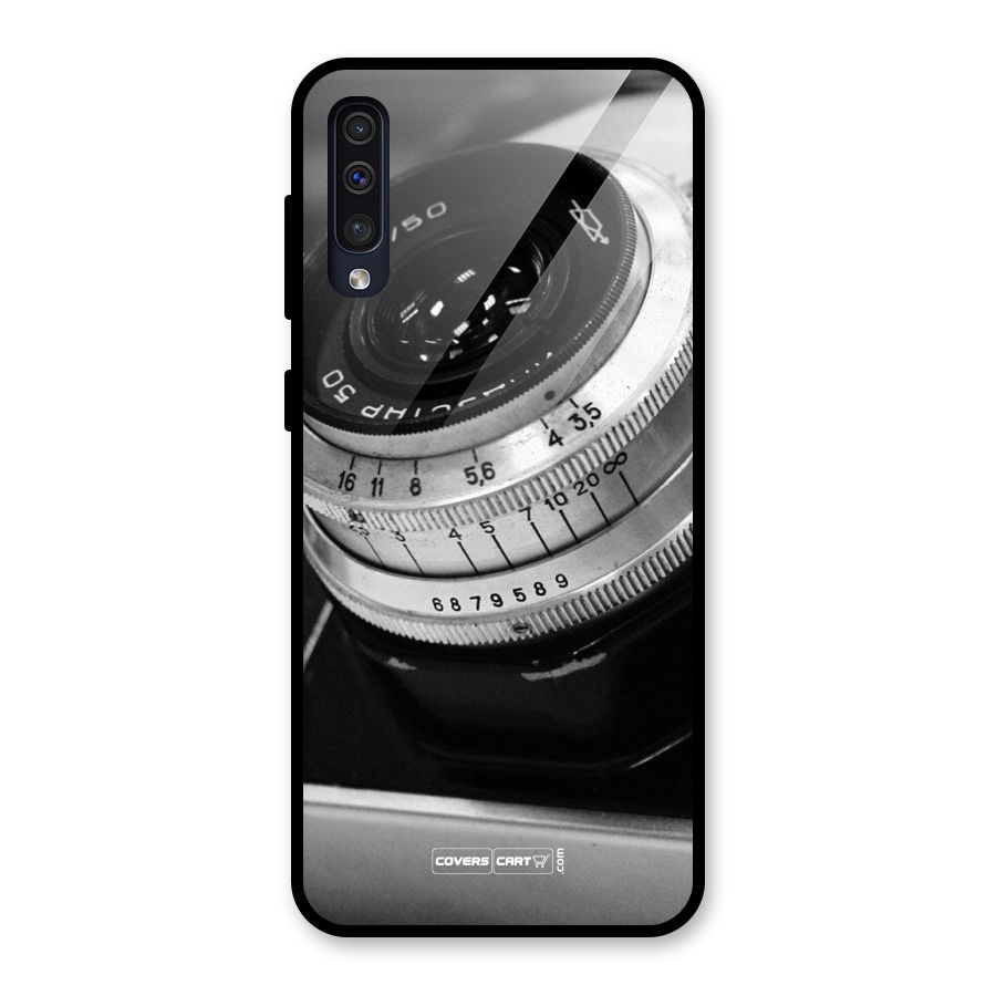 Camera Lens Glass Back Case for Galaxy A50