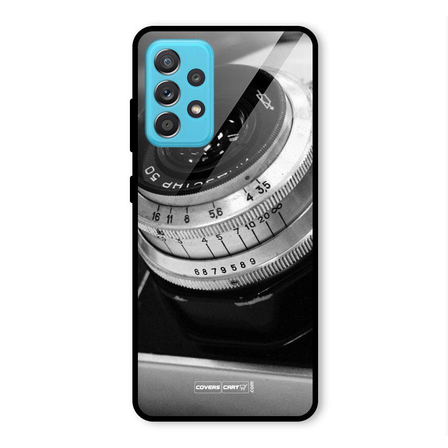 Camera Lens Glass Back Case for Galaxy A52