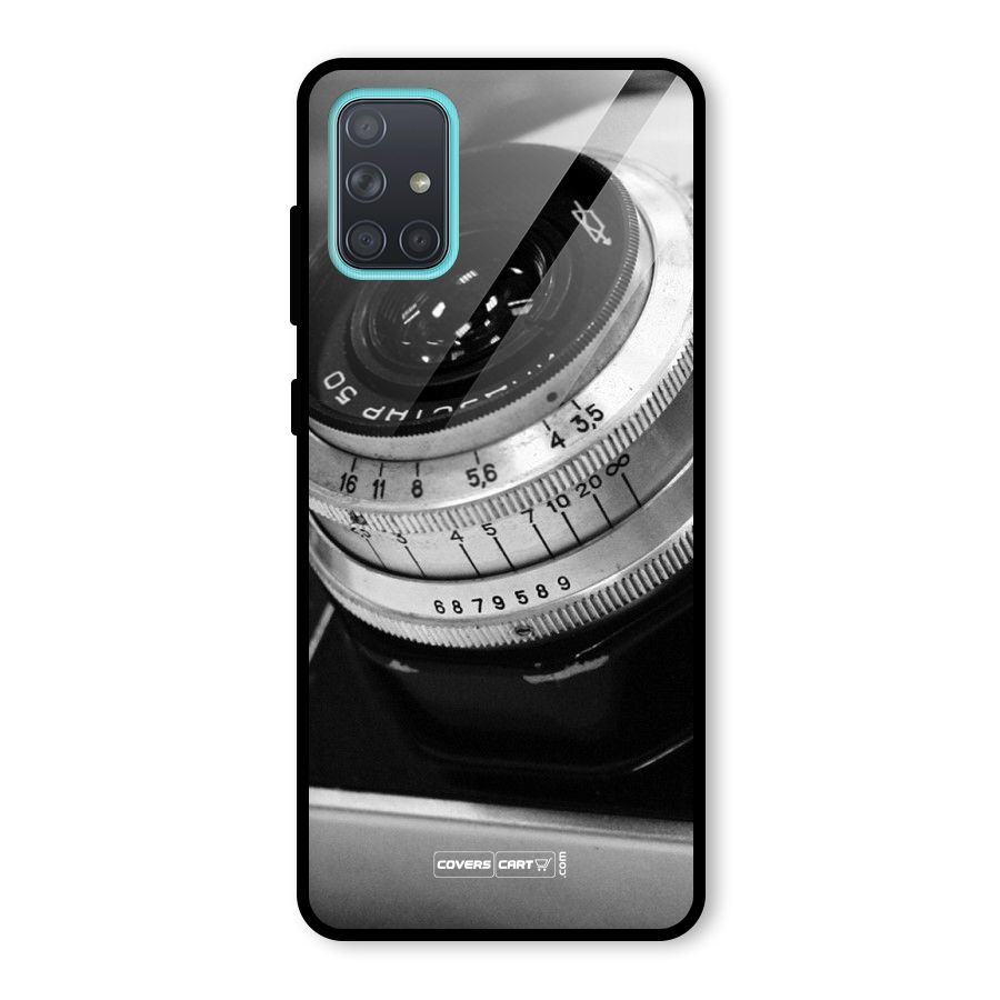 Camera Lens Glass Back Case for Galaxy A71