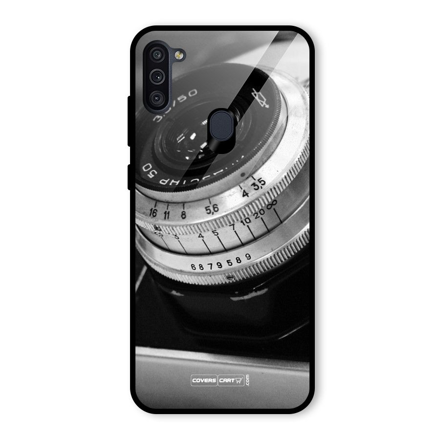 Camera Lens Glass Back Case for Galaxy M11