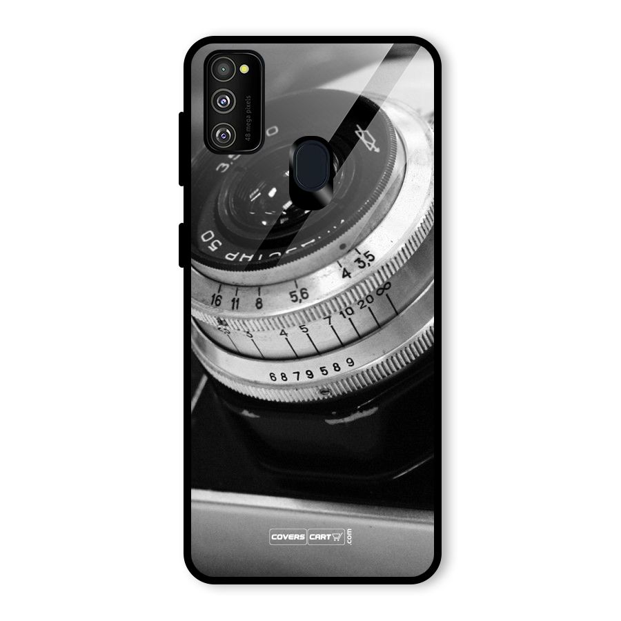 Camera Lens Glass Back Case for Galaxy M30s