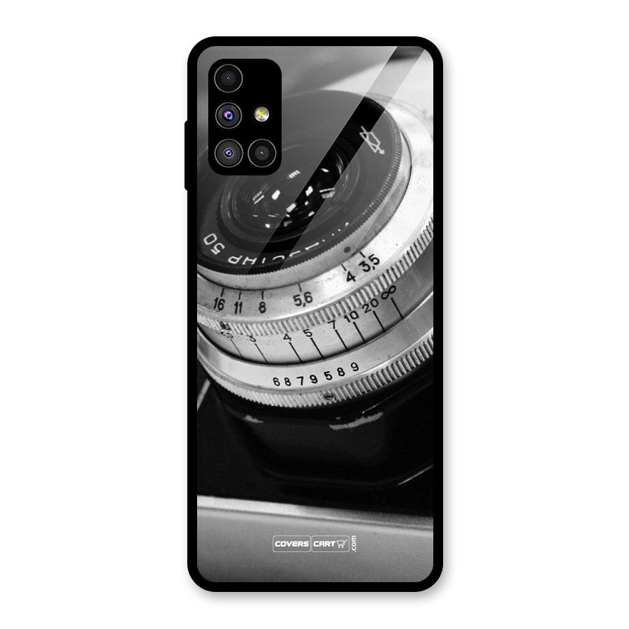 Camera Lens Glass Back Case for Galaxy M51