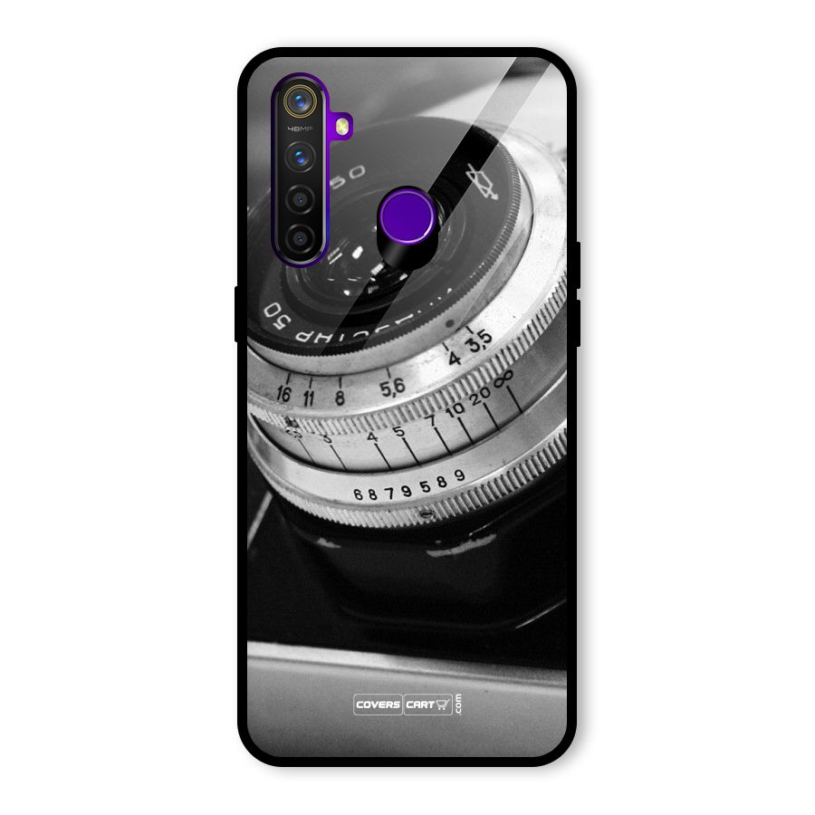 Camera Lens Glass Back Case for Realme 5 Pro