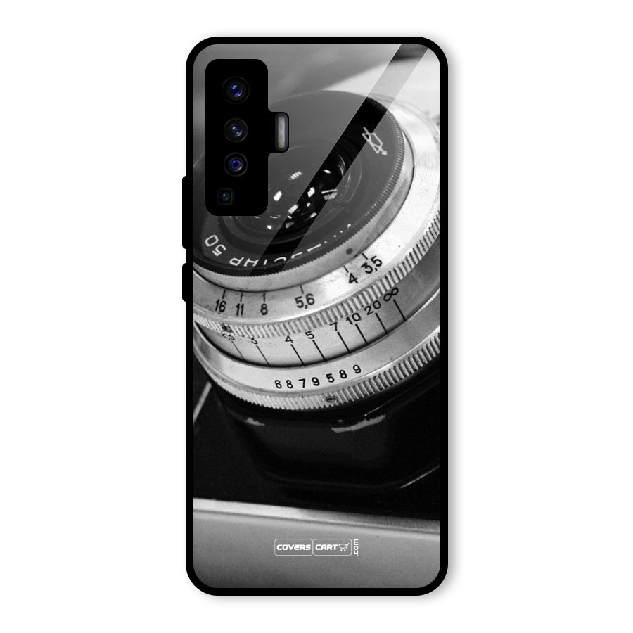 Camera Lens Glass Back Case for Vivo X50
