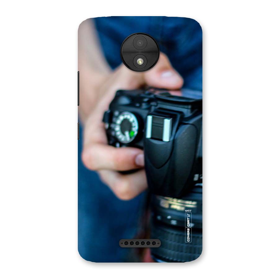 Camera Love Back Case for Moto C
