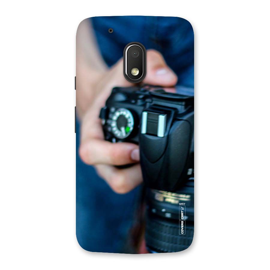 Camera Love Back Case for Moto G4 Play