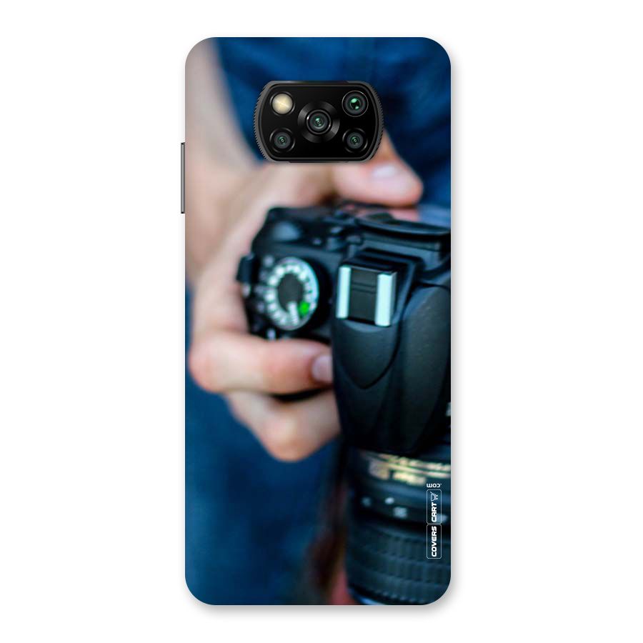 Camera Love Back Case for Poco X3