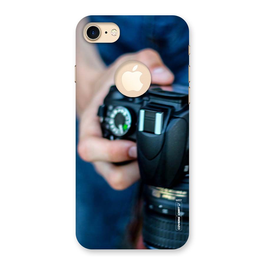 Camera Love Back Case for iPhone 7 Logo Cut