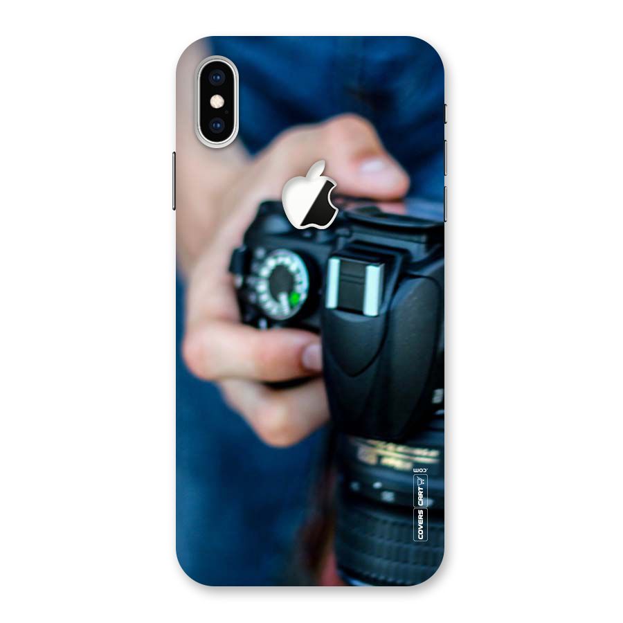 Camera Love Back Case for iPhone XS Max Apple Cut