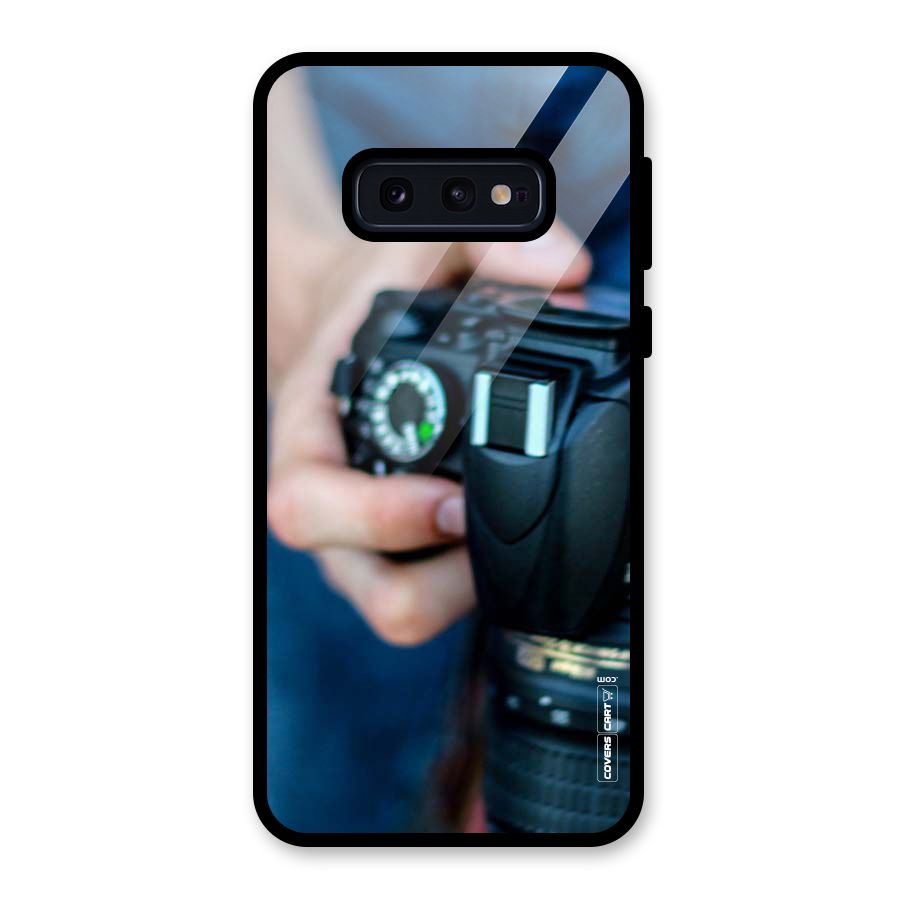 Camera Love Glass Back Case for Galaxy S10e