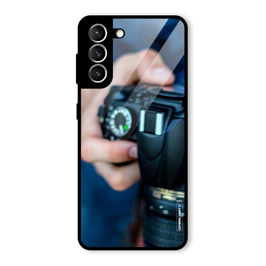 Camera Love Glass Back Case for Galaxy S21 5G