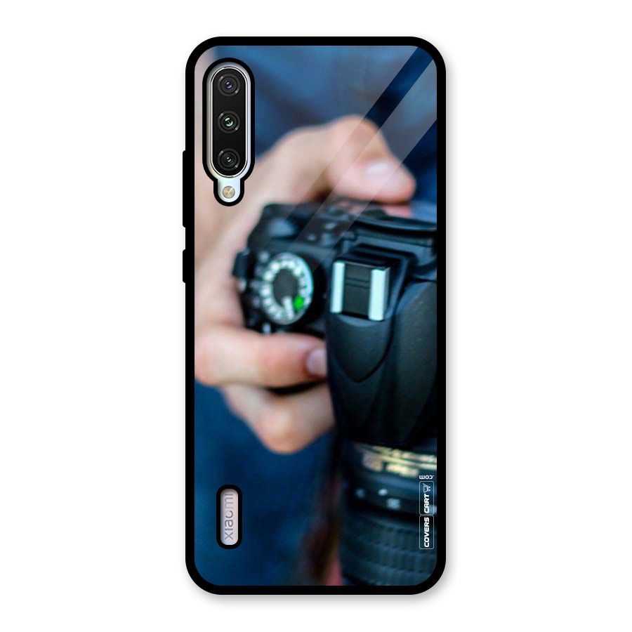 Camera Love Glass Back Case for Mi A3