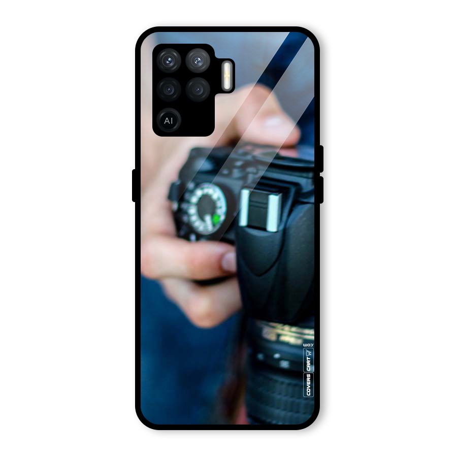 Camera Love Glass Back Case for Oppo F19 Pro