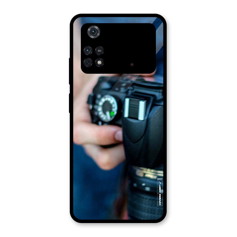 Camera Love Glass Back Case for Poco M4 Pro 4G