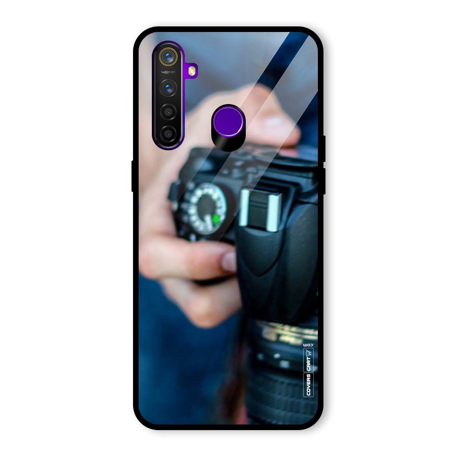 Camera Love Glass Back Case for Realme 5 Pro