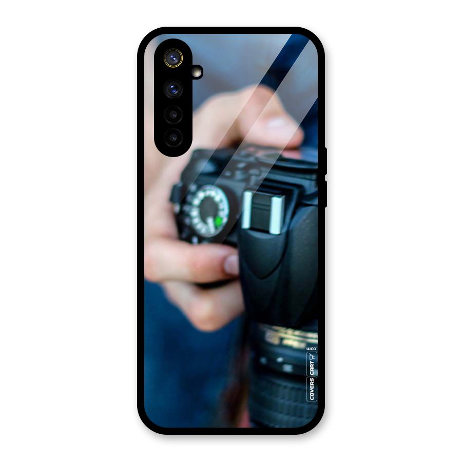 Camera Love Glass Back Case for Realme 6