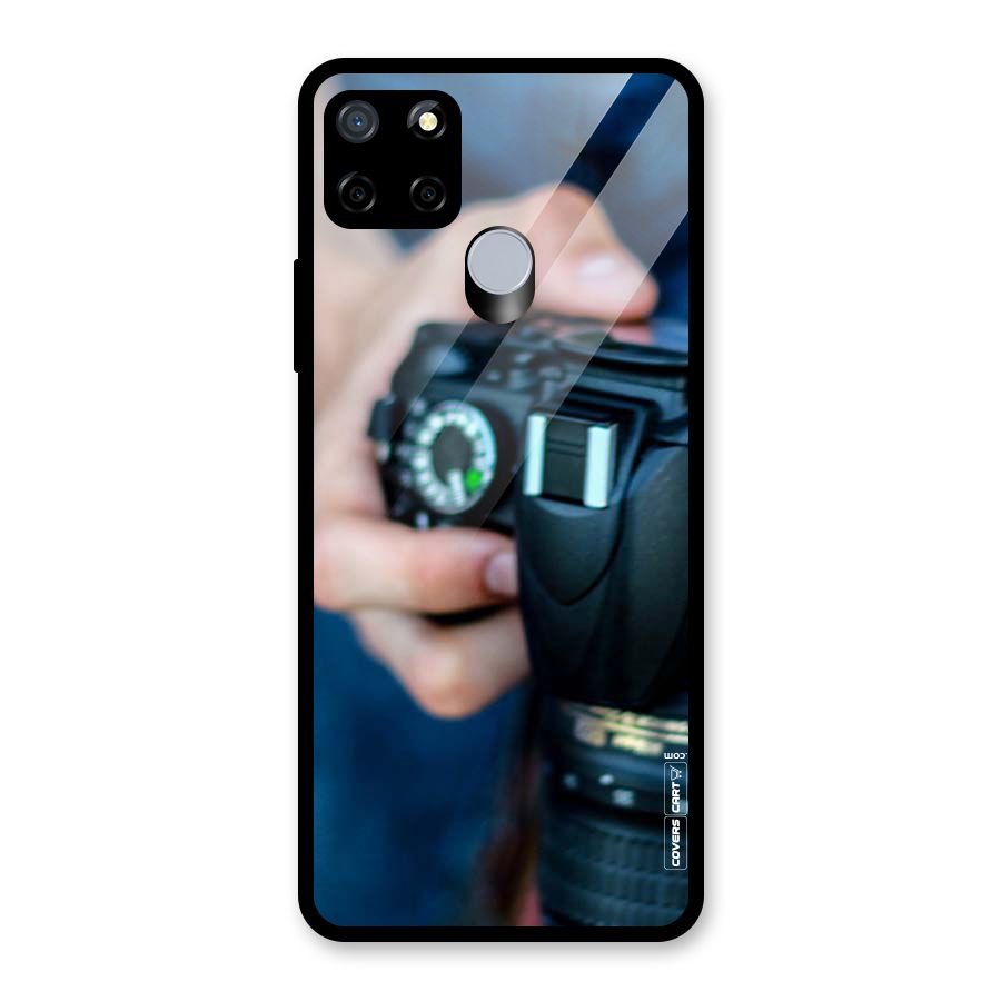 Camera Love Glass Back Case for Realme Narzo 20