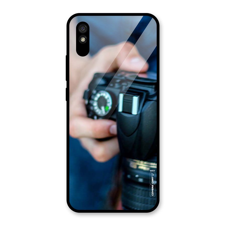 Camera Love Glass Back Case for Redmi 9i