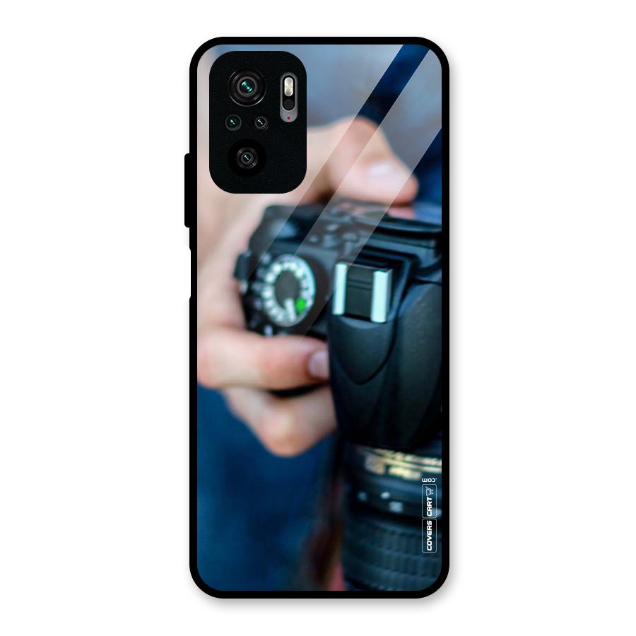 Camera Love Glass Back Case for Redmi Note 10S
