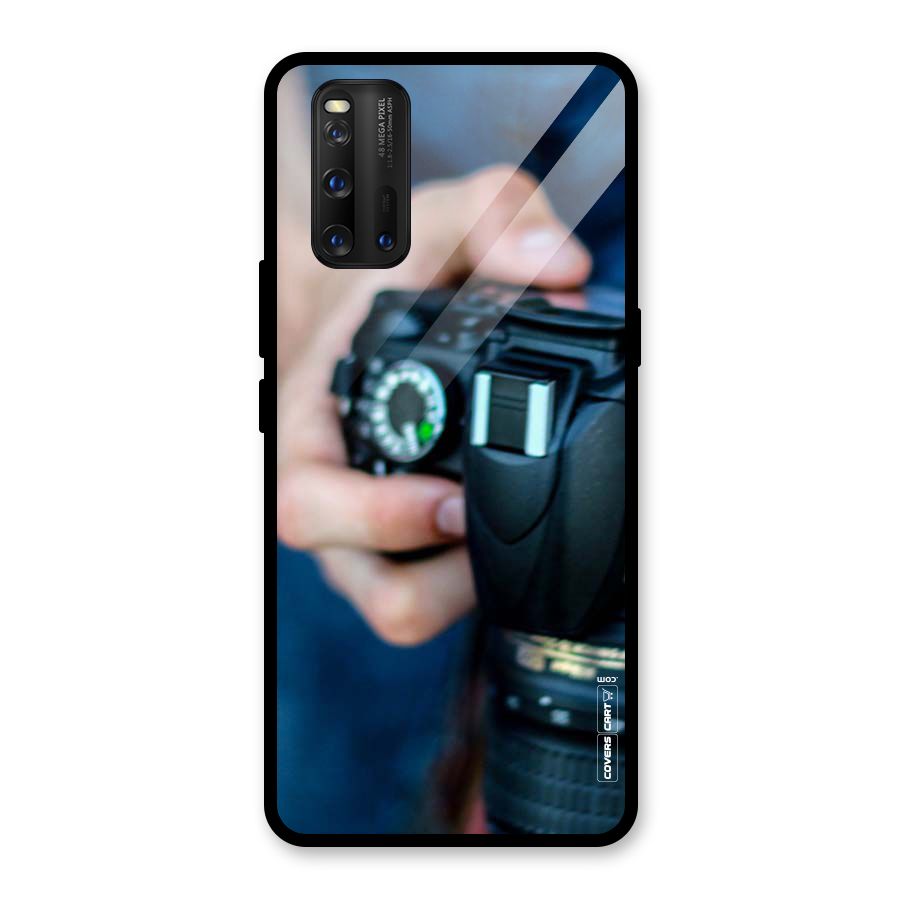 Camera Love Glass Back Case for Vivo iQOO 3