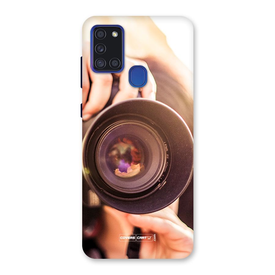 Camera Lovers Back Case for Galaxy A21s