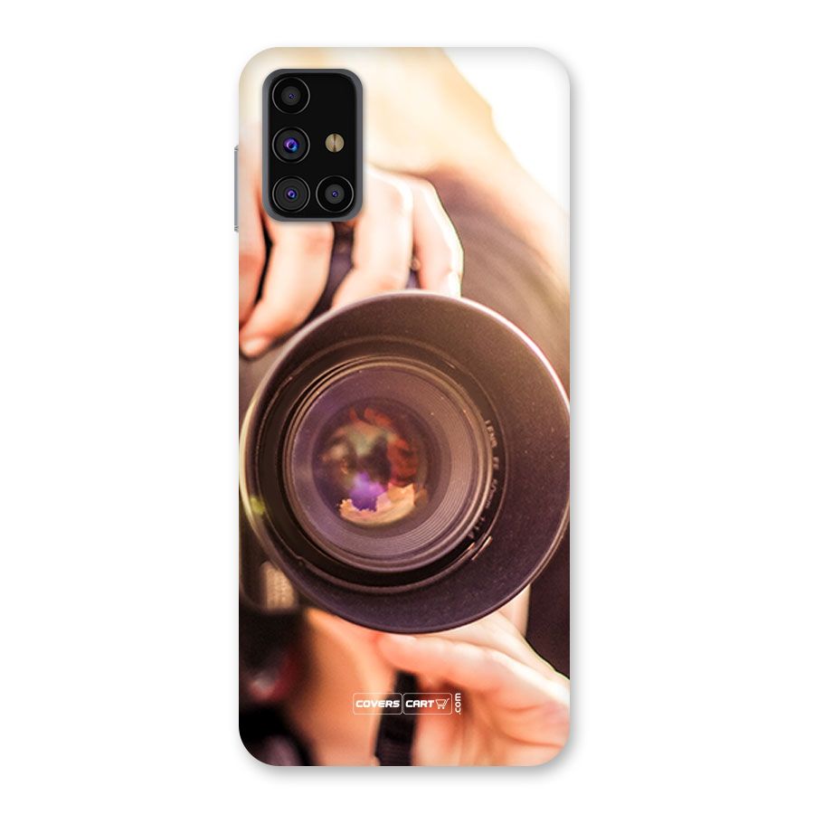 Camera Lovers Back Case for Galaxy M31s