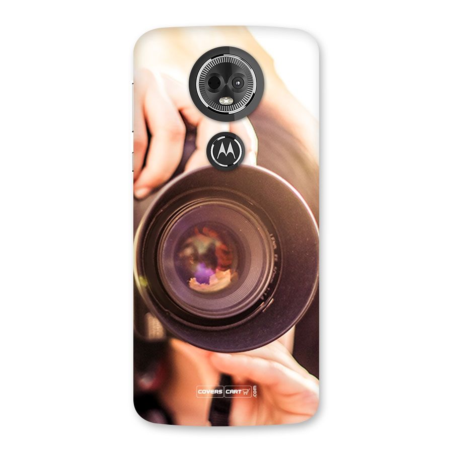 Camera Lovers Back Case for Moto E5 Plus