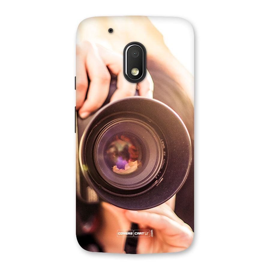 Camera Lovers Back Case for Moto G4 Play