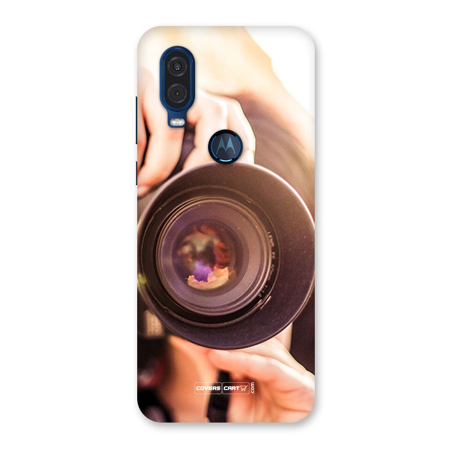 Camera Lovers Back Case for Motorola One Vision