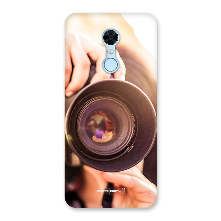 Camera Lovers Back Case for Redmi Note 5